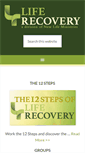 Mobile Screenshot of liferecoverygroups.com